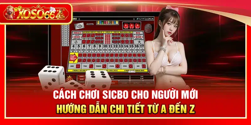 Cách chơi Sicbo cho người mới – Hướng dẫn chi tiết từ A đến Z