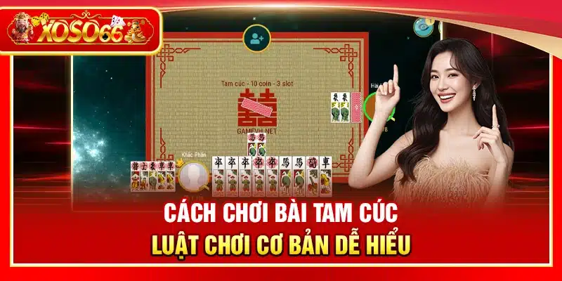Cách chơi bài Tam Cúc – Luật chơi cơ bản dễ hiểu