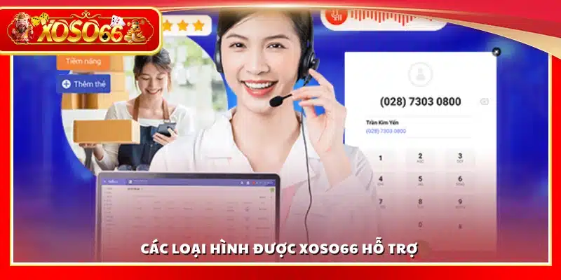 Các dịch vụ và trò chơi hỗ trợ tại Xoso 66