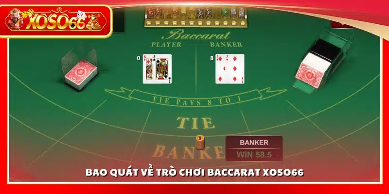 Tổng quan về trò chơi Baccarat tại Xoso 66