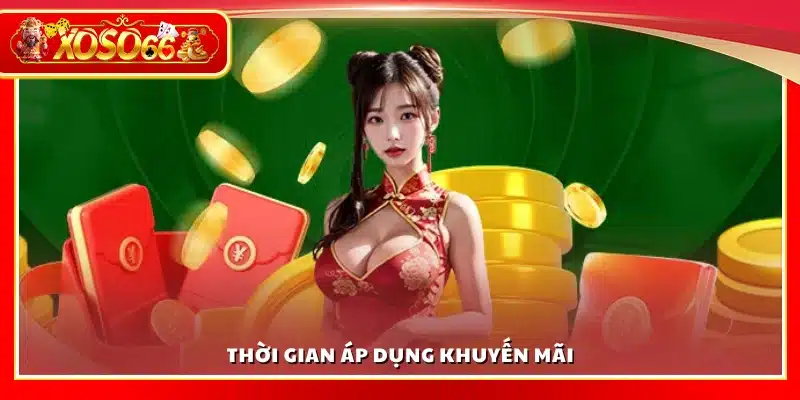 Thời gian hiệu lực của chương trình khuyến mãi
