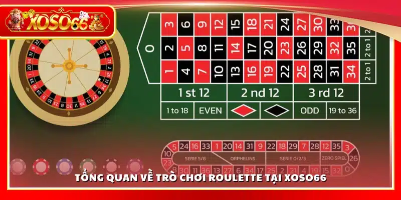Giới thiệu về trò chơi Roulette Xoso66